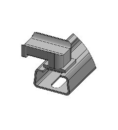 KBH-R 24-C Houder voor klittenband kabelbinders