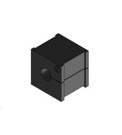 EMC-KT7 EMC kabel tule, klein, zwart