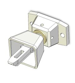 A3 Scharnierende actuator met stofkap