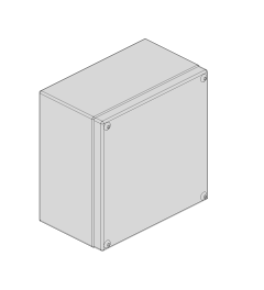 DS Klemmenkast 210mm 210mm D.125mm