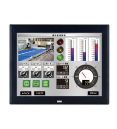 Touchscreen 15" TFT 65K kleuren (zwart)