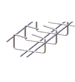 Cable trays with locking SS AISI304 40x90x3000mm