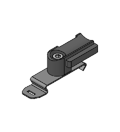 KBH-12 SF-M4 Houder voor klittenband kabelbinders