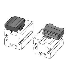 KBH-R 24 R item G6 Houder voor klittenband kabelbinders