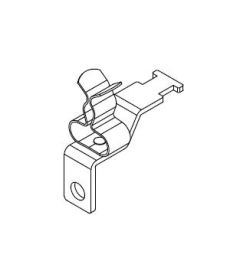 LFZ-M (90°)/MSKL 3-12 EMC schermklem, schroefbevestiging M5