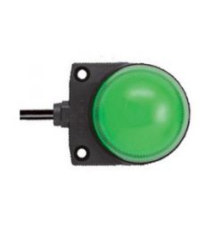 LH1D spider led dome 37mm groen 3m kabel