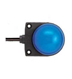 LH1D spider led dome 37mm blauw 3m kabel