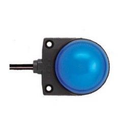 LH1D spider led dome 37mm blauw 5m kabel