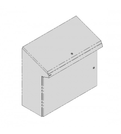 QP lessenaar 1 deur B.1000mm H.950mm D.400mm