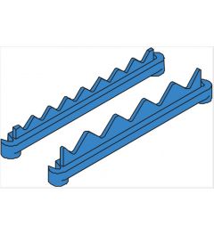 Kabelklemmen hygiënisch S27,S127, blauw