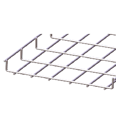 Draadgoot compact RVS AISI304 30x350x3000mm