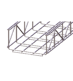 Draadgoot heavy duty RVS AISI316 100x200x3000mm