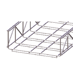 Draadgoot heavy duty Thermisch Verzinkt 100x300x3000mm