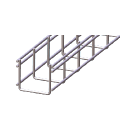 Draadgoot standaard Gegalvaniseerd 50x50x3000mm