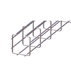 Cable trays C-profile SS AISI304 70x68x3000mm