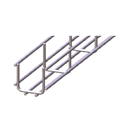 Draadgoot standaard Thermisch Verzinkt  35x40x3000mm