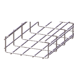 Cable trays C-profile SS AISI304 70x207x3000mm