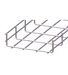 Draadgoot standaard Gegalvaniseerd 55x200x3000mm