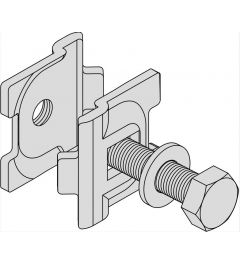 Aardklemmenset voor 16mm² RVS AISI316