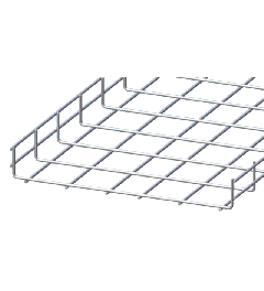 Draadgoot standaard Gegalvaniseerd 55x400x3000mm