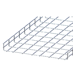 Draadgoot standaard Thermisch Verzinkt 55x600x3000mm