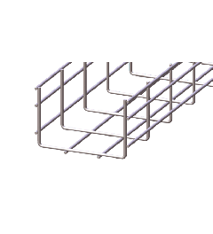 Cable trays heavy duty SS AISI304 100x200 x3000mm