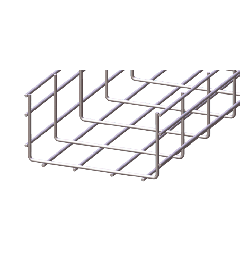 Cable trays heavy duty SS AISI304 100x300x3000mm