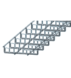 Draadgoot enkellaags RVS AISI304 30x150x3000mm