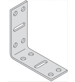 Montageplaat 90° RVS AISI316