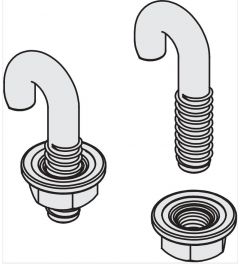 HaakkopBevestigingsschroef M6x20mm RVS AISI304