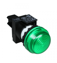 YW signaallamp + led 22mm groen