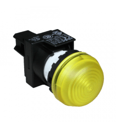 YW signaallamp + led 22mm geel