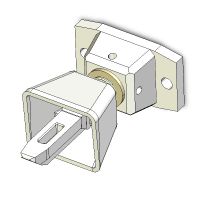 A3 Scharnierende actuator met stofkap