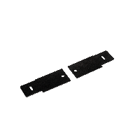 Mounting plate 19" rack for ALU-LINE, black