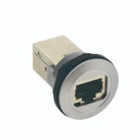 CW RJ45 poort 22mm metaal