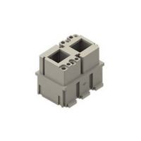 MIXO RJ45, adapter voor 2xRJ45+8P, 10A, 250V, Female