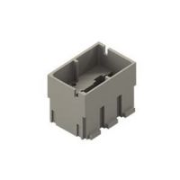 MIXO RJ45, adapter voor 2xRJ45+8P, 10A, 250V, Male