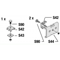 Koppelset voor S37 Gegalvaniseerd