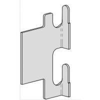 Montagebeugel horizontaal lasbaar voor S21,S26 RVS AISI316